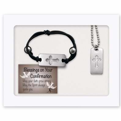 Gift Set-Confirmation-Cross Bracelet and Pendant