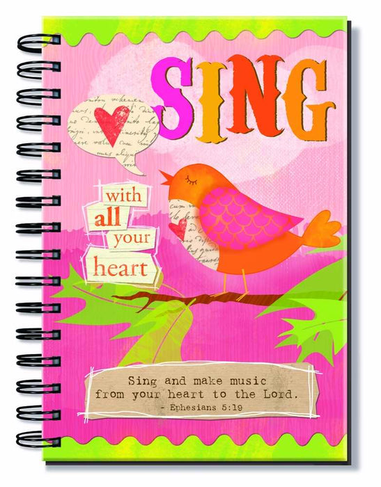Journal-Inspired Grace-Sing-Encouragement (Lined)
