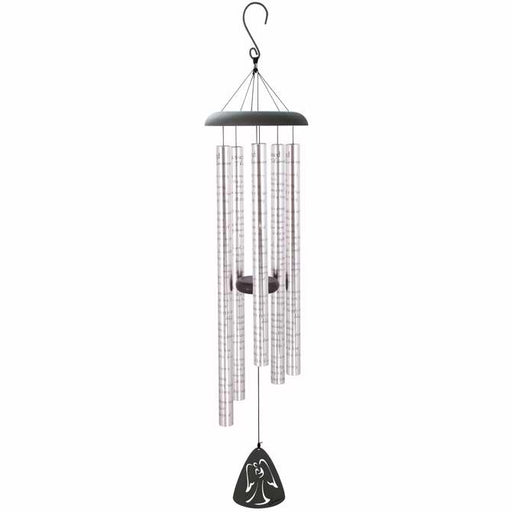 Wind Chime-Sonnet-Blessed Assurance-Silver/Black (44")