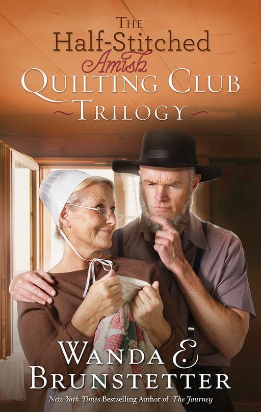 The Half-Stitched Amish Quilting Club Trilogy (3-In-1)