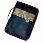 Bible Cover-Nautical-Compass-Large (Apr)