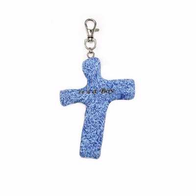 Clip-Comforting Clay Cross-It's A Boy (3")
