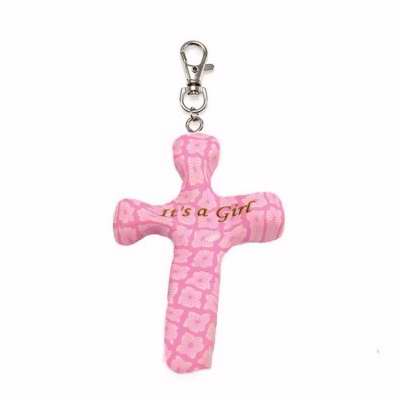 Clip-Comforting Clay Cross-Its A Girl (3")
