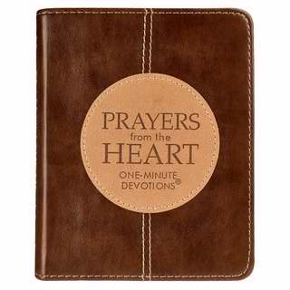 Prayers From The Heart (One Minute Devotions)-Imitation Leather
