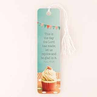 Bookmark-Life Is Beautiful/This Is The Day w/Tassel