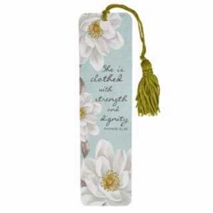 Bookmark-She Is Clothed In Strength And Dignity w/