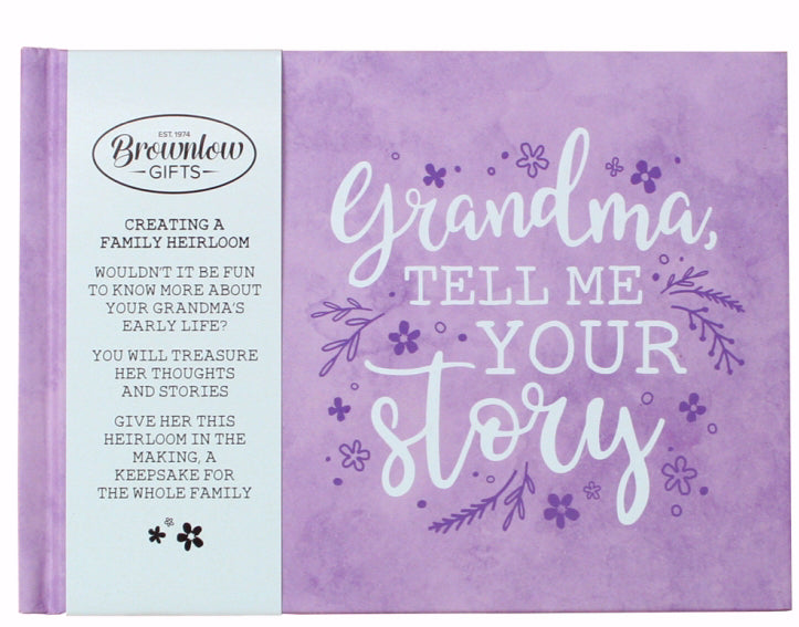 Heirloom Memory Book-Grandma, Tell Me Your Story