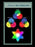 Span-Dream Card (Color Spectrums) (Colores del Espectro) (Laminated Sheet)