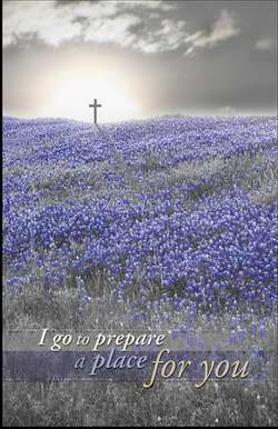 Bulletin-I Go To Prepare A Place For You (John 14:2) (Pack Of 100) (Pkg-100)