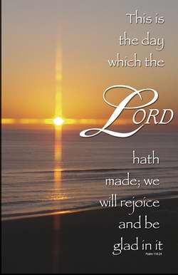 Bulletin-This Is The Day Which The Lord Hath Made (Psalm 118:24) (Pack Of 50) (Pkg-50)