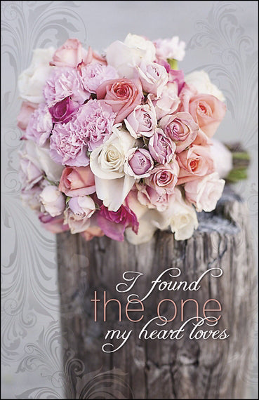 Bulletin-I Found The One My Heart Loves/Pink Roses (Song Of Songs 3:4) (Pack Of 100) (Pkg-100)