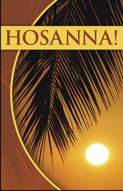Bulletin-Hosanna!/Golden Palm (Mark 11:10) (Pack Of 100) (Pkg-100)