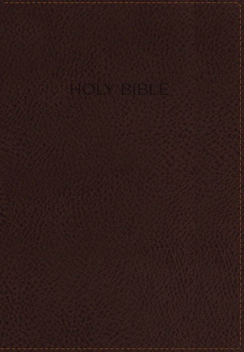 NIV Foundation Study Bible-Earth Brown Duo-Tone Indexed