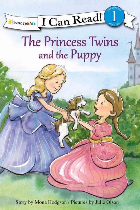 Princess Twins And The Puppy (I Can Read)-Softcover