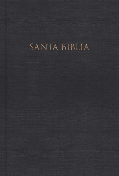 Span-RVR 1960 Giant Print Reference Bible-Black Hardcover Indexed (Biblia Letra Grande Con Referencias)