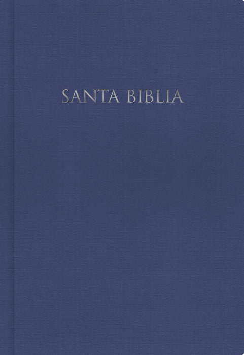 Span-RVR 1960 Gift And Award Bible-Blue Hardcover (Biblia Para Regalos Y Premios)