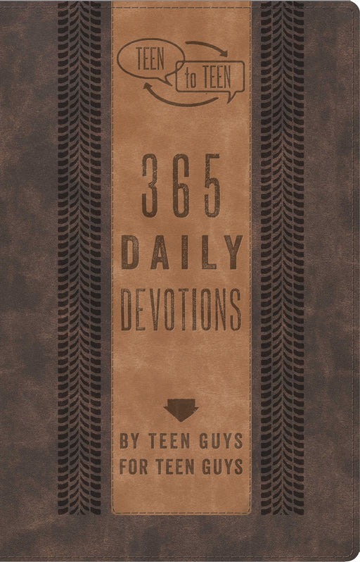 Teen To Teen: 365 Daily Devotions By Teen Guys For Teen Guys-Imitation Leather
