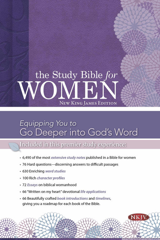 NKJV Study Bible For Women-Hardcover