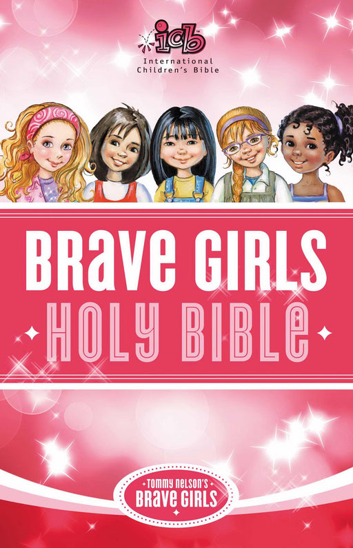 ICB Brave Girls Devotional Bible-Hardcover