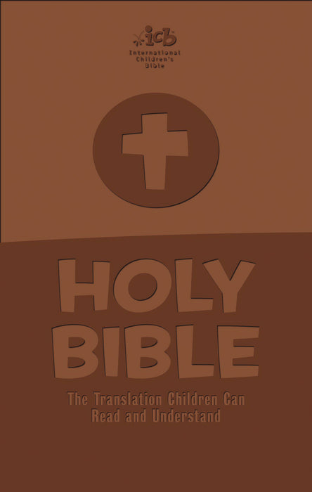ICB Children's Bible-Brown LeatherSoft