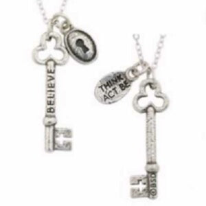 Believe w/18" Chain (Pewter) Necklace