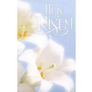 Bulletin-He Is Risen (Easter) (Pack Of 100)