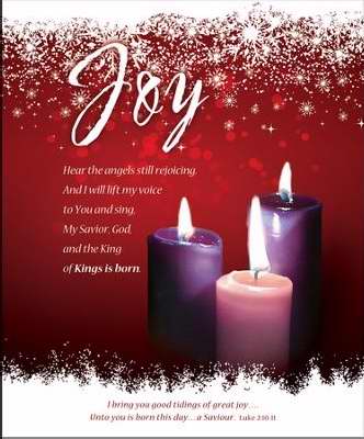 Bulletin-Advent Week 3-Joy, Hear The Angels Still Rejoicing-Legal Size (Pack Of 100 ) (Pkg-100)