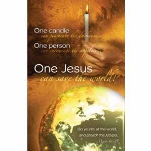 One Candle, One Person, One Jesus