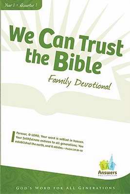 Y1-Q1: Family Devotional Book