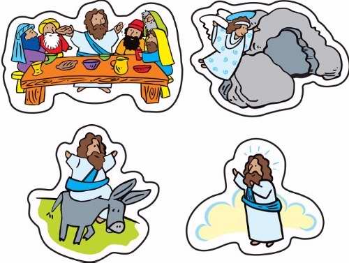 Sticker-Easter Passion (Pack Of 174)