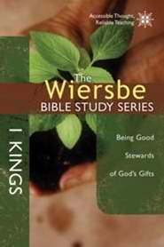 1 Kings (Wiersbe Bible Study Series)