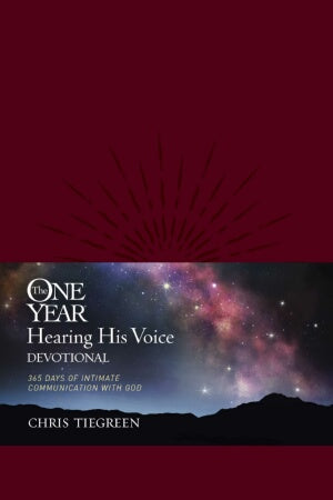 One Year Hearing His Voice Devotional-LeatherLike