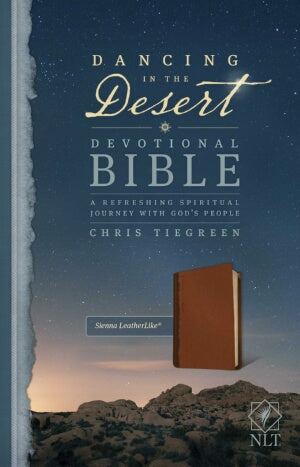 NLT2 Dancing In The Desert Devotional Bible-Sienna