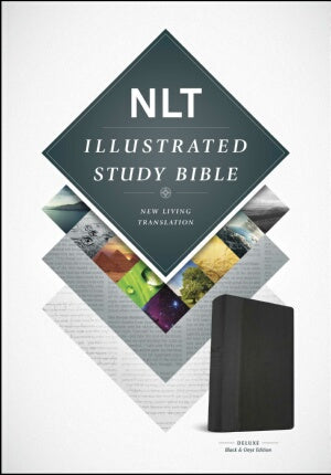 NLT2 Illustrated Study Bible-Black/Onyx TuTone