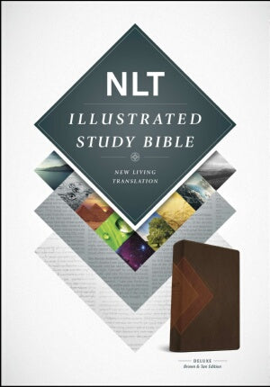 NLT2 Illustrated Study Bible-Brown/Tan TuTone