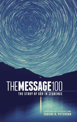Message 100 Devotional Bible-Hardcover