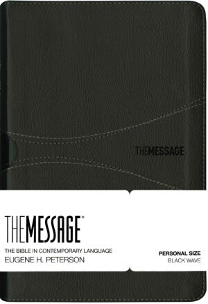 Message/Personal Size Bible (Numbered Edition)-Bla