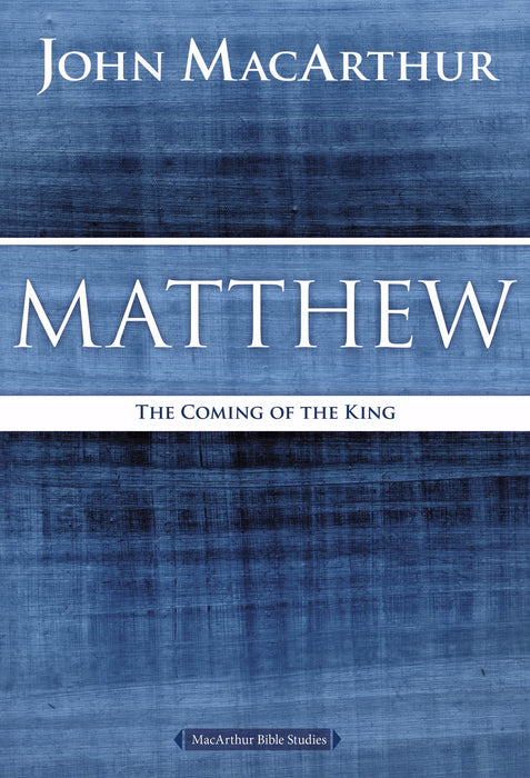 Matthew (MacArthur Bible Studies) (Repack)