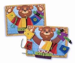 Toy-Basic Skills Board (6 Piece Puzzle Board) (Ages 3+)