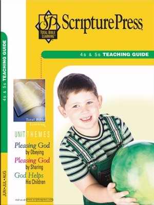 Scripture Press Summer 2018: 4s & 5s Teaching Guide
