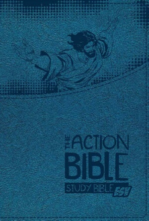 ESV Action Bible Premium Boys Edition-Blue Virtual