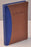 KJVER Thinline Bible/Large Print-Blue/Tan Ultrasof