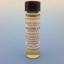 Anointing Oil-Frankincense & Myrrh-1/4oz-Single