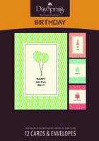 Card-Boxed-Birthday-Happy Joyful Day (Box Of 12) (Pkg-12)