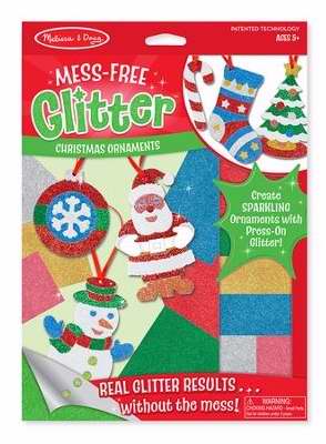Craft Kit-Mess Free Glitter: Christmas Ornaments (6 Ornaments) (Ages 5+)