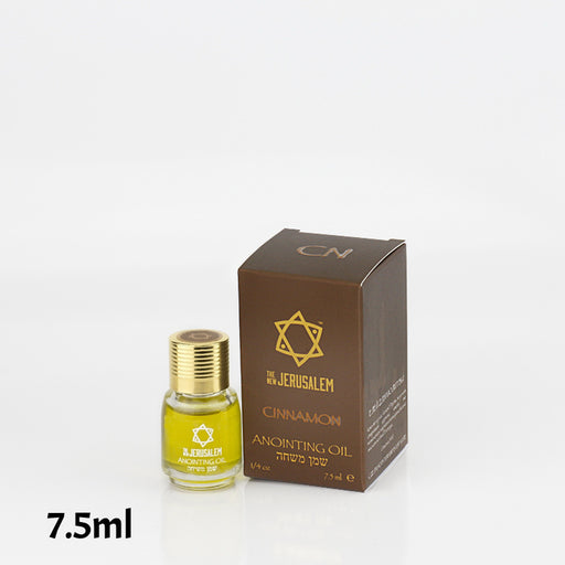 Anointing Oil-Cinnamon-Clear Glass Bottle-1/4oz