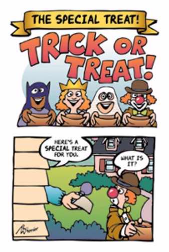 Tract-Halloween: Special Treat (NIV) (Pack Of 25) (Pkg-25)