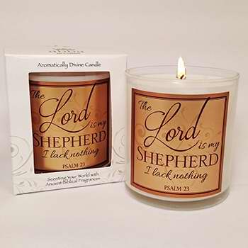 Candle-Rose-Lord Is My Shepherd (3")