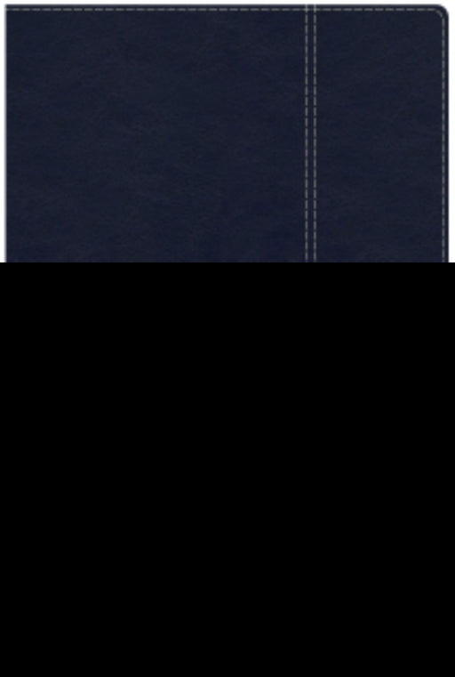 HCSB Military Families Bible-Navy/Crimson LeatherTouch