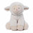 Toy-Plush-Musical Lopsy Lamb/Mary Had A Little Lamb-White (9")